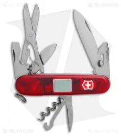 Victorinox Altimeter Swiss Army Knife Multi-Tool Ruby Translucent