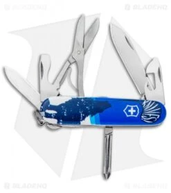 Victorinox Swiss Army Knife Super Tinker Blade HQ Blue Crazy Wolf "Lobo Loco"