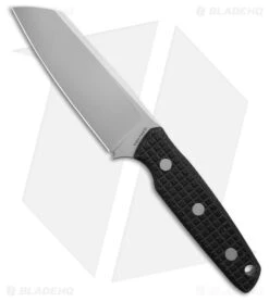 Vosteed Mink Fixed Blade Knife Black Micarta (4" SW Nitro-V) D0103