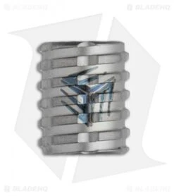 WE Knife Co. Bead Blast Gray Titanium Lanyard Bead