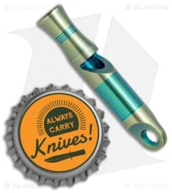 WE Knife Co. 120dB Titanium Whistle Green A-05C 2 WE Knife Co. 120dB Titanium Whistle Green A-05C -Blade HQ WE Knife Co Ti Whistle Green A 05C BHQ 78739 jr bottlecap