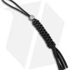 WE Knife Co./CIVIVI Tied Paracord Lanyard W/Gray Titanium Bead