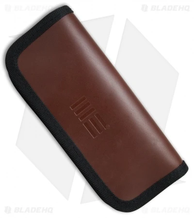 WE Knife Co. Leather Zippered Pouch (Brown) A-04 WE Knife Co. Leather Zippered Pouch (Brown) A-04 -Blade HQ WE Knife Co leather zippered pouch brown BHQ 74757 er