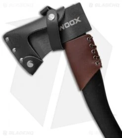 WOOX AX1 Hatchet Axe Hickory - Phantom -Blade HQ WOOX AX1 Phantom Tomahawk Total Black BHQ 125236 jr sheath