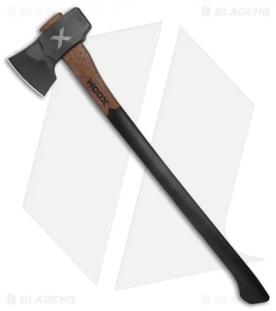 WOOX Forte-X Axe 28" - Hickory WOOX Forte-X Axe 28" - Hickory -Blade HQ WOOX Forte X Hewing Axe 28in BHQ 125238 jr