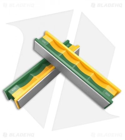 Wicked Edge WE130-17 Precision Sharpener Knife Sharpening Kit Wicked Edge WE130-17 Precision Sharpener Knife Sharpening Kit -Blade HQ Wicked Edge Medium Fine Diamond Sharpening Stones 400 600 Grit WE400600 BHQ 52440 jr 2