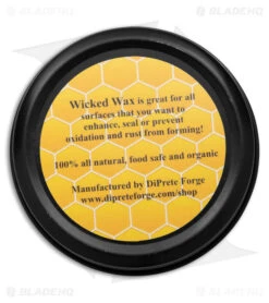Wicked Wax By DiPrete Knife Protectant 2 Oz. Tin -Blade HQ Wicked Wax Knife Protectant 2oz Tin BHQ 176468 jr bottom large