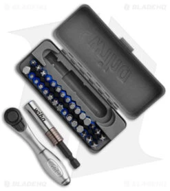 Wiha Tools GoBox Rachet & Impact Bit Set Terminator Blue - 32 Piece