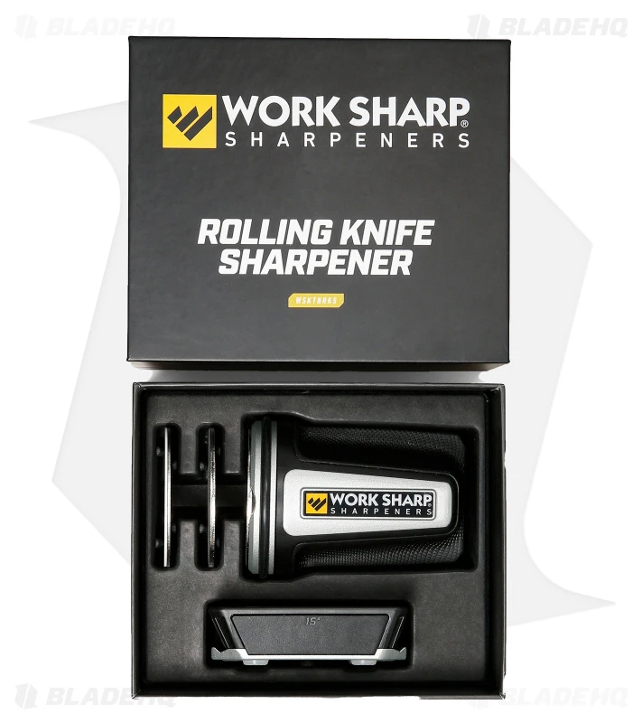 Work Sharp Rolling Knife Sharpener 4 Angle + 3 Stone Kit Work Sharp Rolling Knife Sharpener 4 Angle + 3 Stone Kit -Blade HQ Work Sharp Rolling Knife Sharpener BHQ 189618 kc large