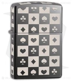 Zippo Lighter Card Suits 11441