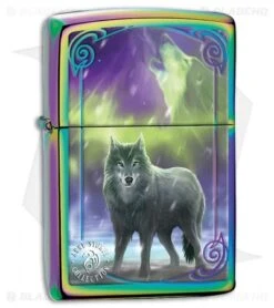 Zippo Lighter Anne Stokes Collection Wolf (Spectrum) 11847