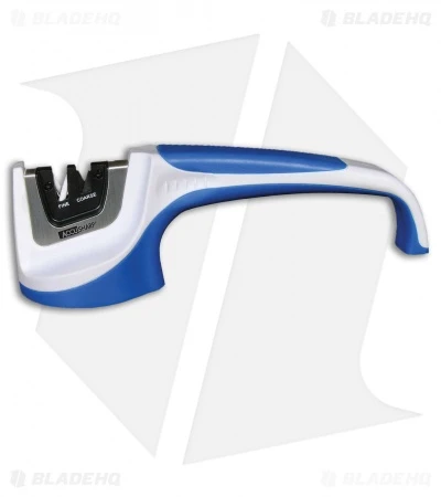 Accusharp Pull-Through Knife Sharpener 2-Stage (Blue/White) Accusharp Pull-Through Knife Sharpener 2-Stage (Blue/White) -Blade HQ accusharp pull through blue white AS036C BHQ 24867 er