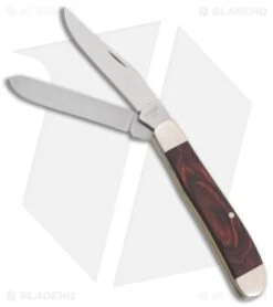 Bear And Son Mini Trapper Slip Joint Knife 2.75" Rosewood