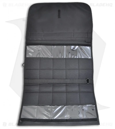 Benchmade Knife Attache Storage Case w/ Shoulder Strap (Large Brag Bag) 983445 Benchmade Knife Attache Storage Case W/ Shoulder Strap (Large Brag Bag) 983445 -Blade HQ benchmade knife bag inside