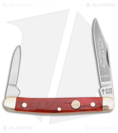 Boker Pen Pocket Knife 2.75" Red Bone 118288SS Boker Pen Pocket Knife 2.75" Red Bone 118288SS -Blade HQ boker pen knife red knife 118288SS BHQ 40151 dl