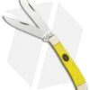 Buck Creek Trapper Yellow Slip Joint Knife 3.125"