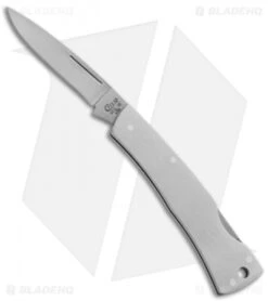 Case Executive Lock Back Knife 3.125" Stainless Steel (M1059L SS) 0004