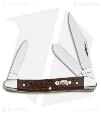 Case 217 Working Medium Stockman Knife 3.375" Brown Synthetic (63087 SS) Case 217 Working Medium Stockman Knife 3.375" Brown Synthetic (63087 SS) -Blade HQ case no00217 stockman brown