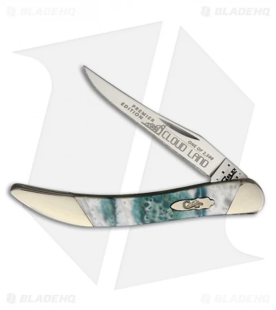 Case Small Texas Toothpick 3.00" Blue and White Corelon S910096CL Case Small Texas Toothpick 3.00" Blue And White Corelon S910096CL -Blade HQ case small texas toothpick blue white corelon s910096CL BHQ 42622 dl