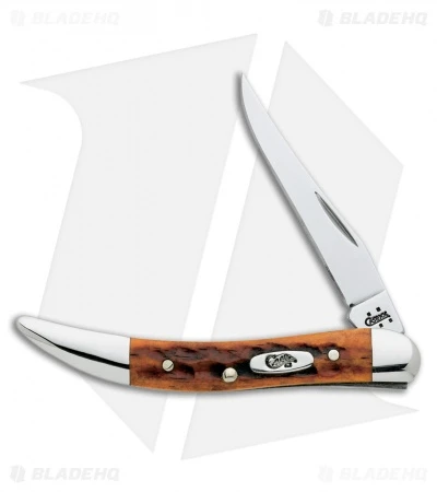 Case Small Texas Toothpick 3.00" Jigged Orange Bone (610096 SS) 7400 Case Small Texas Toothpick 3.00" Jigged Orange Bone (610096 SS) 7400 -Blade HQ case small texas toothpick jigged orange bone 7400 BHQ 42422 dl