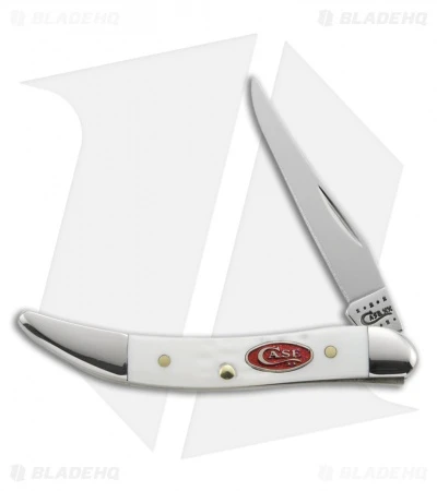 Case Small Texas Toothpick Knife 3.00" Jigged White Synthetic (610096 SS) 60180 Case Small Texas Toothpick Knife 3.00" Jigged White Synthetic (610096 SS) 60180 -Blade HQ case small texas toothpick jigged white synthetic 60180 BHQ 42331 dl