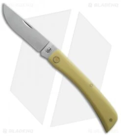 Case Sodbuster Knife 4.625" Yellow Synthetic (3138 CV) 038