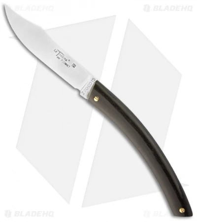 Douk-Douk Le Thiers Folding Knife Ebony Folder (4" Plain) Douk-Douk Le Thiers Folding Knife Ebony Folder (4" Plain) -Blade HQ cognet folder dd95eb