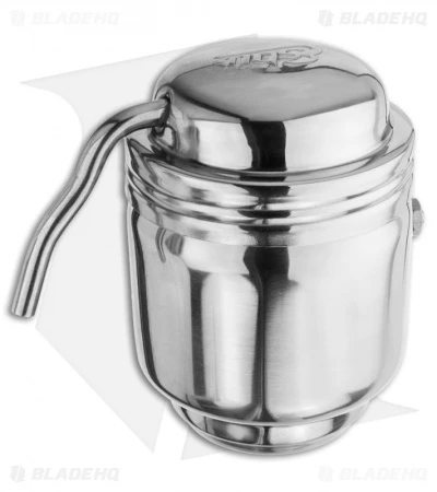 Esbit Coffee Maker Stainless Steel 200mL 20102400 Esbit Coffee Maker Stainless Steel 200mL 20102400 -Blade HQ esbit coffee maker cup stainless steel closed