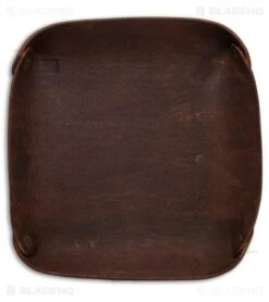 Fire Hall Knife & Leather Valet Tray