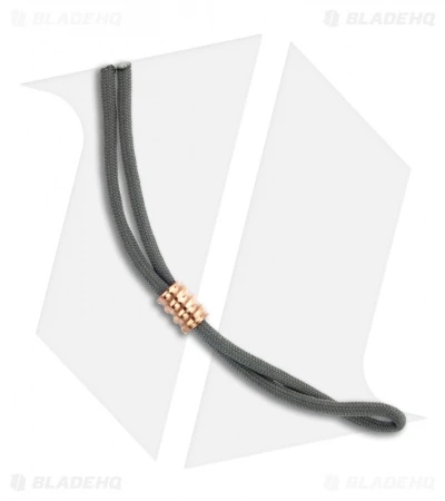 Gray Precision Cu Twist Bead Lanyard Pull (Copper) Gray Precision Cu Twist Bead Lanyard Pull (Copper) -Blade HQ gray precision ti bead cu twist