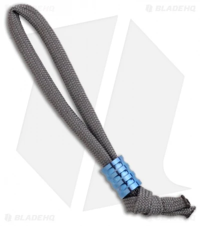 Gray Precision Standard Ti R3 Grooved Titanium Bead Lanyard Pull (Polished Blue) Gray Precision Standard Ti R3 Grooved Titanium Bead Lanyard Pull (Polished Blue) -Blade HQ gray precision ti r3 pol blue