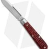 GEC #14 Tidoute Boy's Knife 2.325" Red Jigged Bone 142116