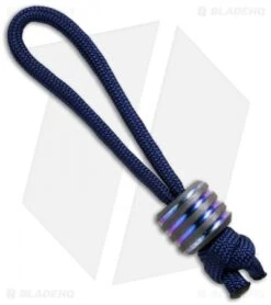 Hanks By Hank HBH Hardware Twisted Fatty Titanium Bead Blue Fade