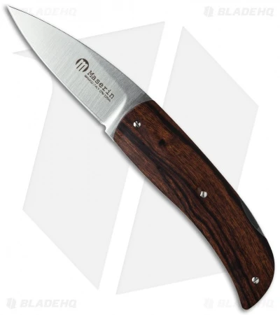 Maserin Favri Lockback Knife Desert Ironwood (2.625" Satin) 379/DW Maserin Favri Lockback Knife Desert Ironwood (2.625" Satin) 379/DW -Blade HQ maserin mas379dw cm