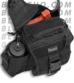 Maxpedition Jumbo S-Type Versipack Black Shoulder Sling Pack Bag 0413B 2 Maxpedition Jumbo S-Type Versipack Black Shoulder Sling Pack Bag 0413B -Blade HQ max jumbo versipack top