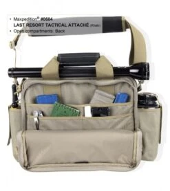 Maxpedition Last Resort Tactical Attache Khaki Bag 0604K -Blade HQ maxpedition 0604k lst resort att detail3