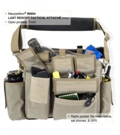 Maxpedition Last Resort Tactical Attache Khaki Bag 0604K -Blade HQ maxpedition 0604k lst resort attt detail2