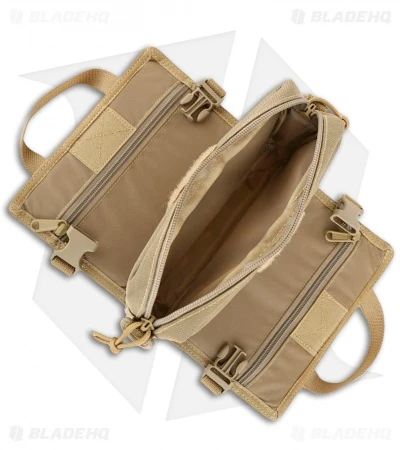 Maxpedition Small TripTych Organizer Bag/Pouch Khaki PT1180K Maxpedition Small TripTych Organizer Bag/Pouch Khaki PT1180K -Blade HQ maxpedition pt1180 open cm
