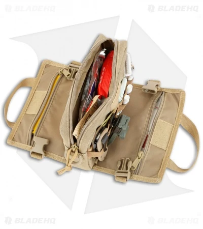 Maxpedition Small TripTych Organizer Bag/Pouch Khaki PT1180K Maxpedition Small TripTych Organizer Bag/Pouch Khaki PT1180K -Blade HQ maxpedition pt1180 open full cm