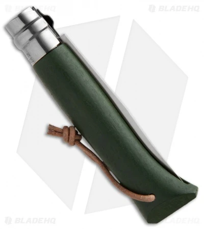 Opinel No 8 Trekking Stainless Steel Folding Knife Blue Oak (3.25" Satin) Opinel No 8 Trekking Stainless Steel Folding Knife Blue Oak (3.25" Satin) -Blade HQ opinel n 08 green fixed n 08 side