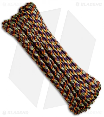 Atwood Rope Mfg. 550 Lb. Paracord 100 Ft. Zombie Edition (Vile) Atwood Rope Mfg. 550 Lb. Paracord 100 Ft. Zombie Edition (Vile) -Blade HQ paracord atwood vile