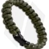S.E. 7 Strand Survival Paracord Bracelet - OD Green
