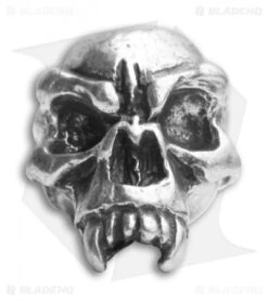 Schmuckatelli Fang Skull Lanyard Bead (Pewter)