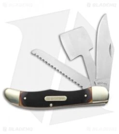 Old Timer Folding Hunter Knife 5.25" Sawcut 220OT