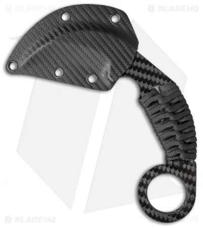Schwartz Tactical Vengeance Karambit Fixed Blade Knife CF (2.75" CF/Ti) Schwartz Tactical Vengeance Karambit Fixed Blade Knife CF (2.75" CF/Ti) -Blade HQ schwartz tactical swz05 sheath cm