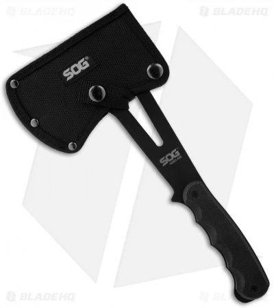 SOG Hand Axe w/ Nylon Sheath (Black) F09-N SOG Hand Axe W/ Nylon Sheath (Black) F09-N -Blade HQ sog hand axe f09 n sheath