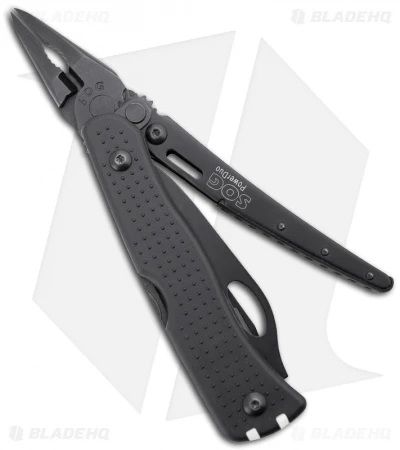 SOG PowerDuo Black Multi-Tool (2.9" Black Plain) PD02-N SOG PowerDuo Black Multi-Tool (2.9" Black Plain) PD02-N -Blade HQ sog powerduo black pd02