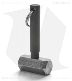 Spalinger Gear Hammer Bead - Dark Brass/Stainless Steel