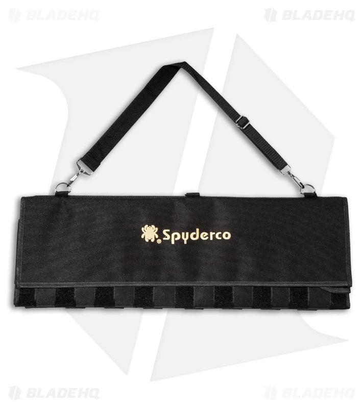Spyderco Large Spyderpac Knife Storage Case (32 Pockets) SP-1 Spyderco Large Spyderpac Knife Storage Case (32 Pockets) SP-1 -Blade HQ spyderco large sp1 large
