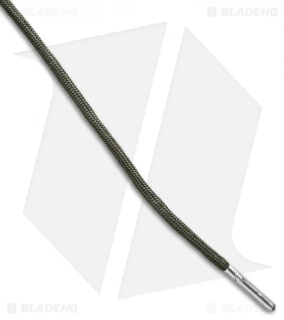 Wasatch Outdoors Survival Paracord Hoodie Cord w/ Tinder & Fishing Line (Green) Wasatch Outdoors Survival Paracord Hoodie Cord W/ Tinder & Fishing Line (Green) -Blade HQ wasatch outdoors tinder sweatshirt cord od green one cm 1